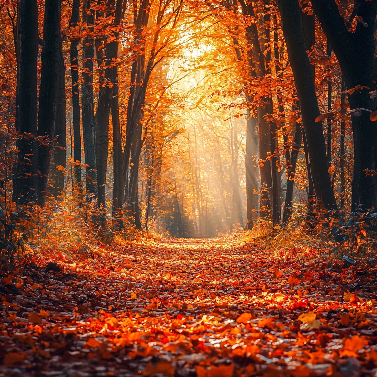 Autumn's Beckoning Pathways