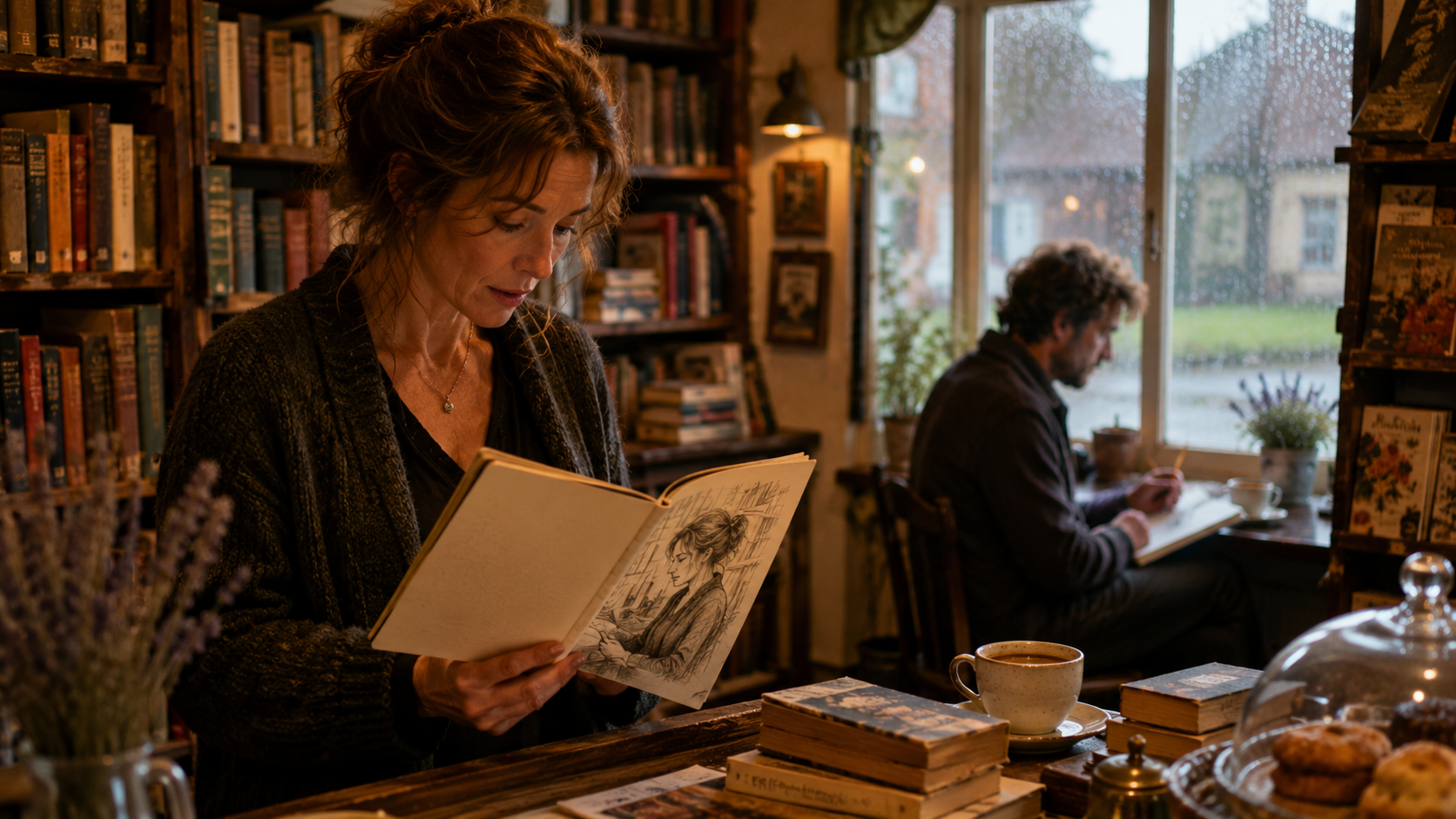 Coffee at the Bookshop