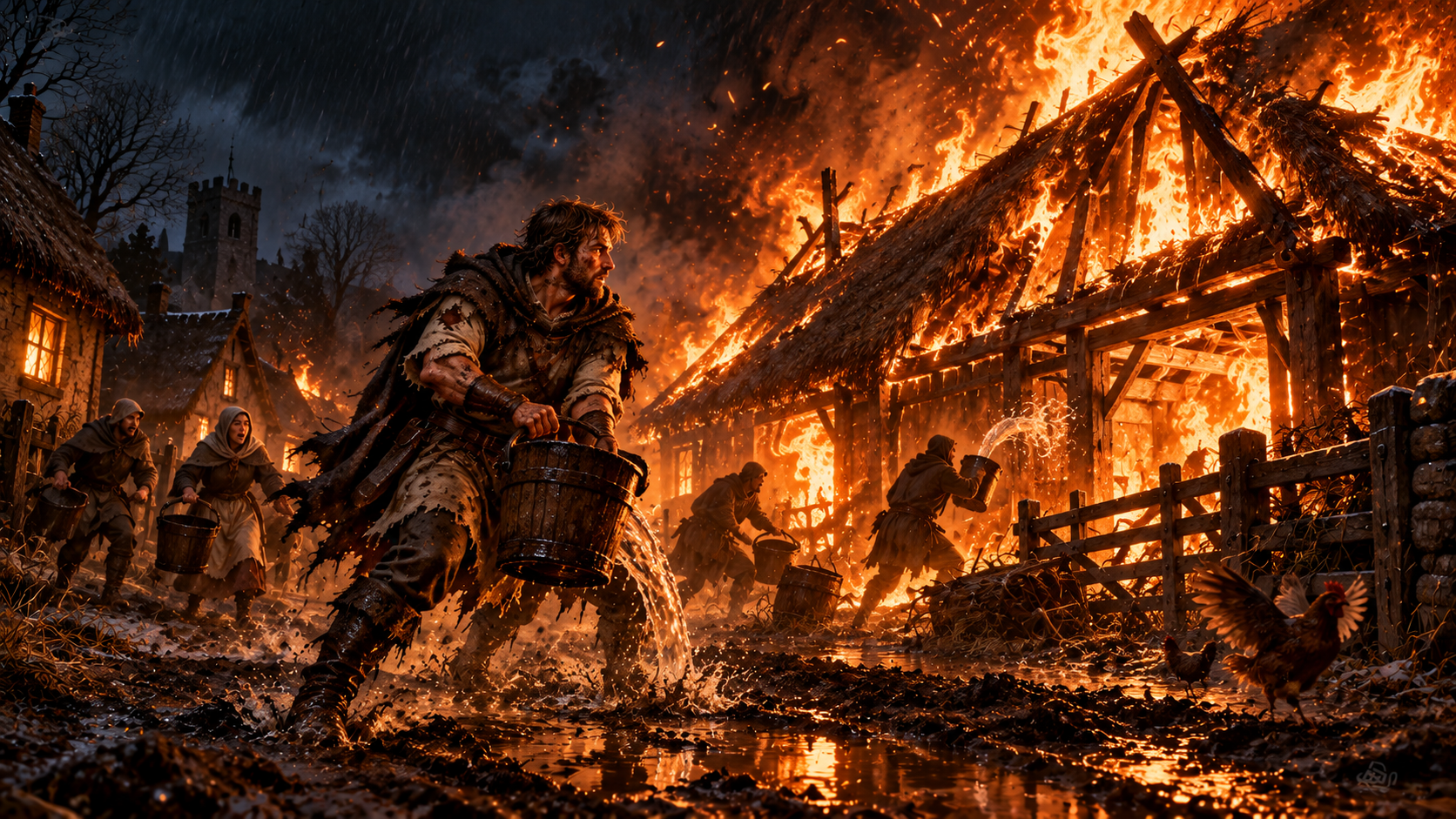 The Tale of Edric Wolfbane – II. The Great Fire